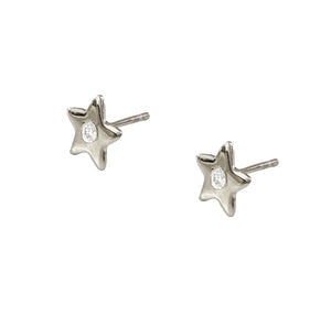 "Mini" Star Diamond Studs
