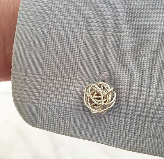 Hand Woven Cufflinks