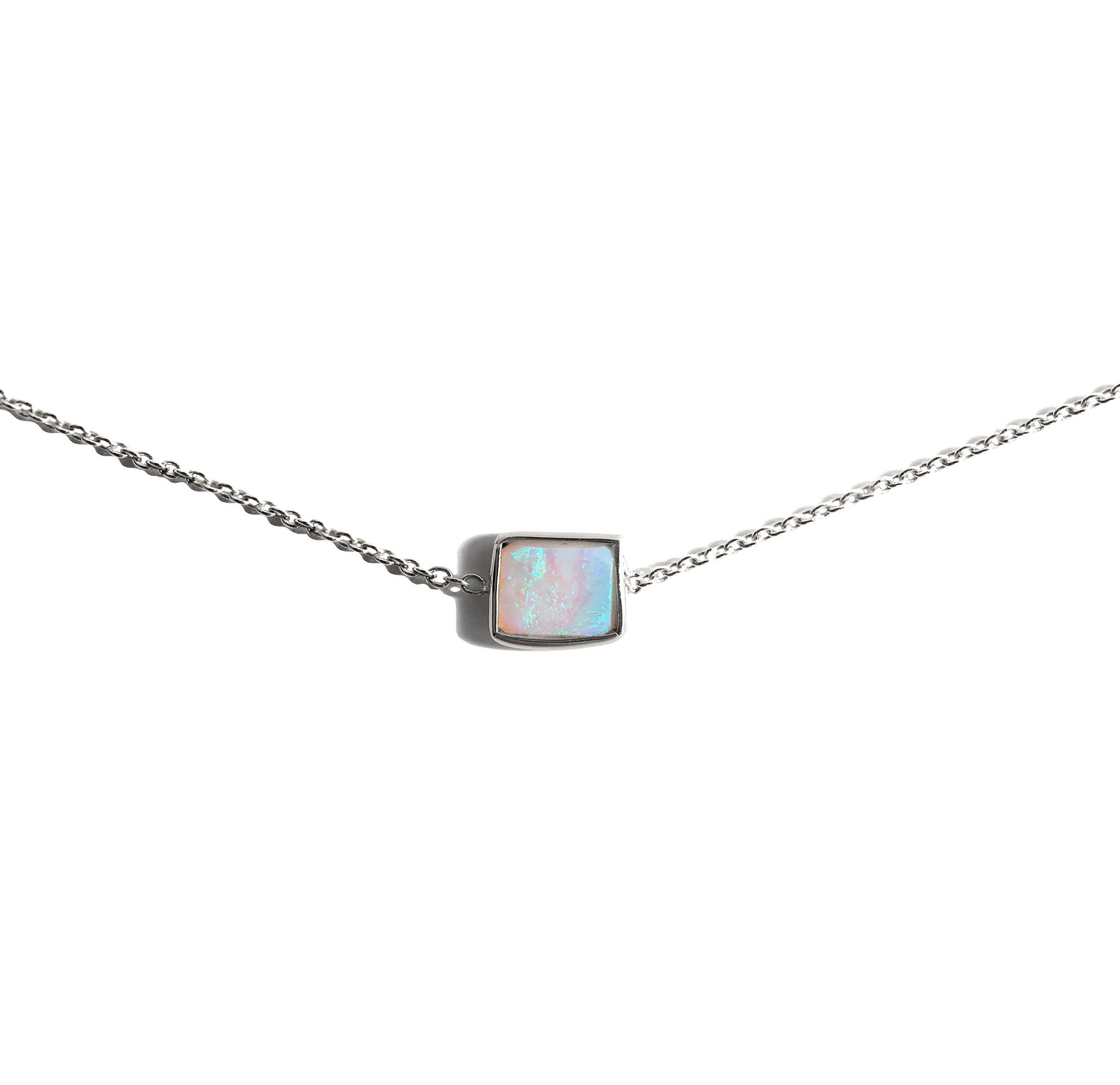Hand Cut Opal Pendant Dana Faith