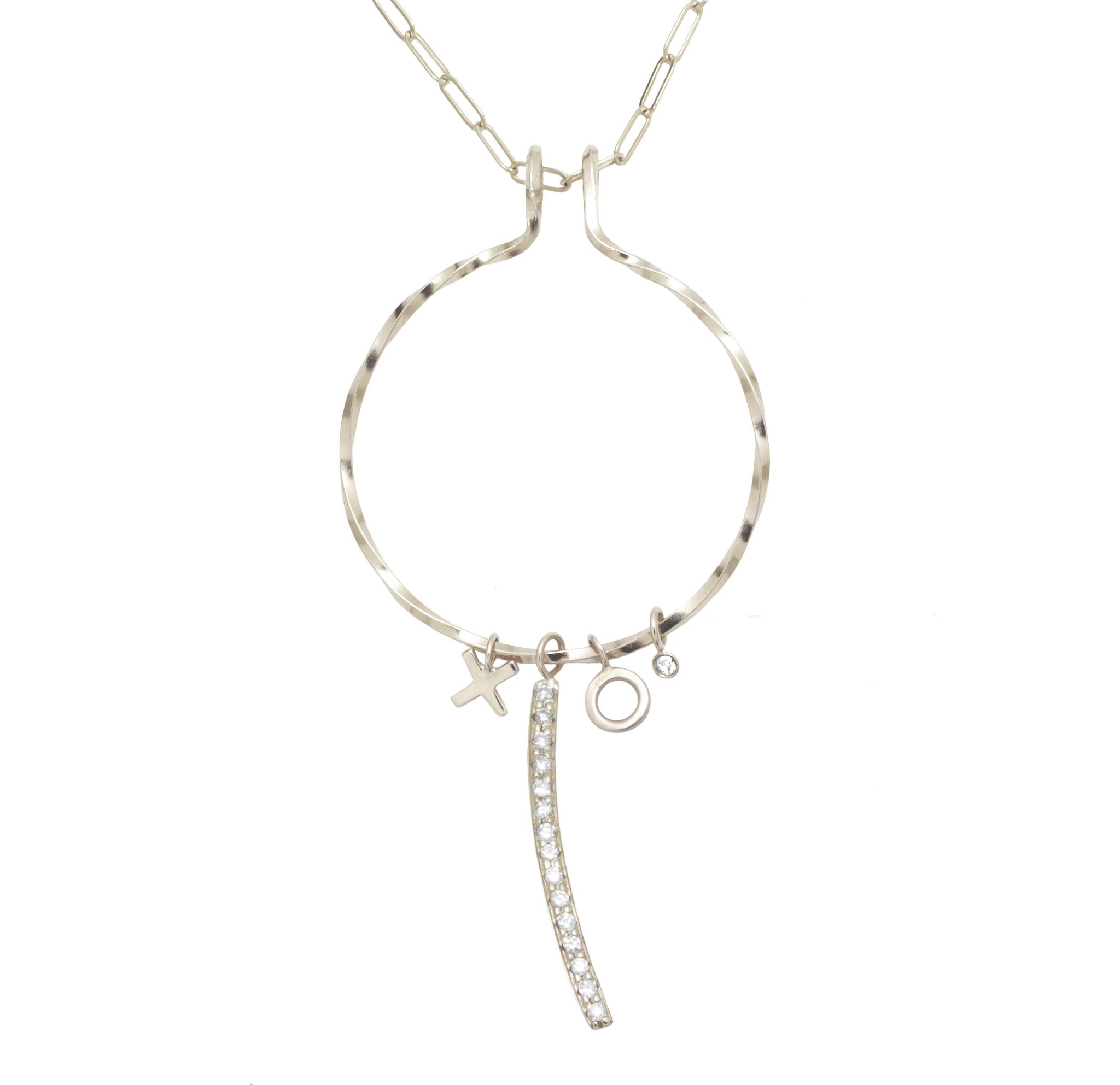 Charm Holder Necklace Dana Faith