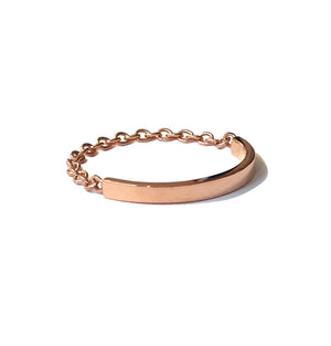 14K Rose Gold Plated