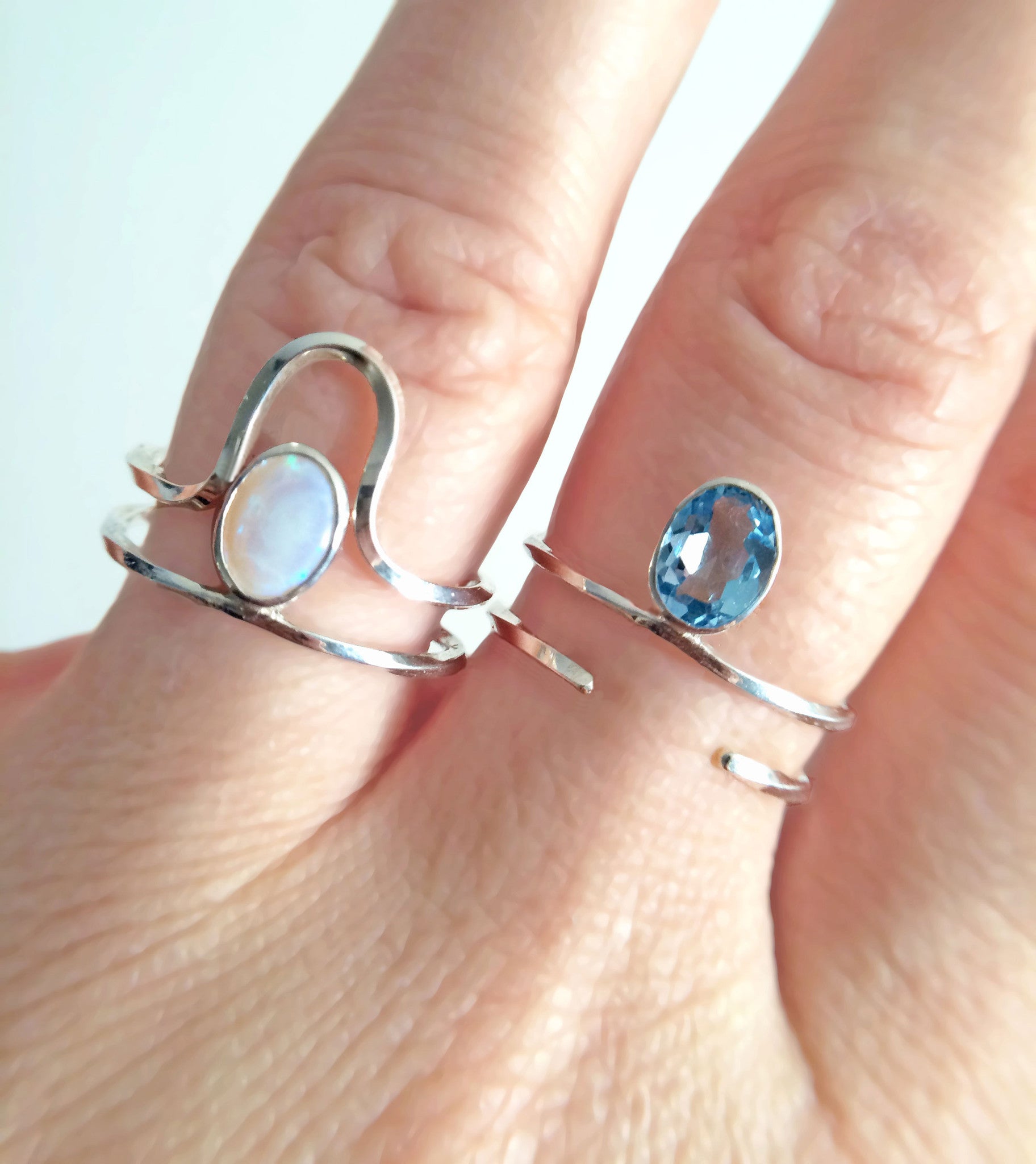 Opal Natural Jewellery | Silver Opal Jewellery | Opal Ring Jewelry E |  Jewel Opal Natural - Rings - Aliexpress